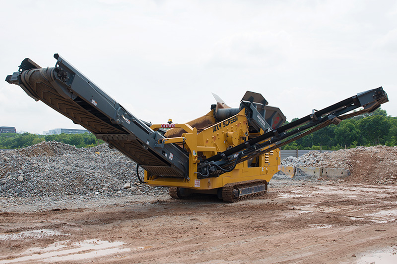 machinery soil screener